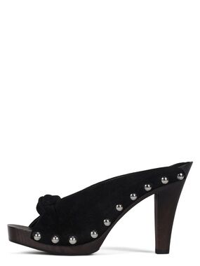 Jeffrey Campbell Belleza Sandal in Black Suede